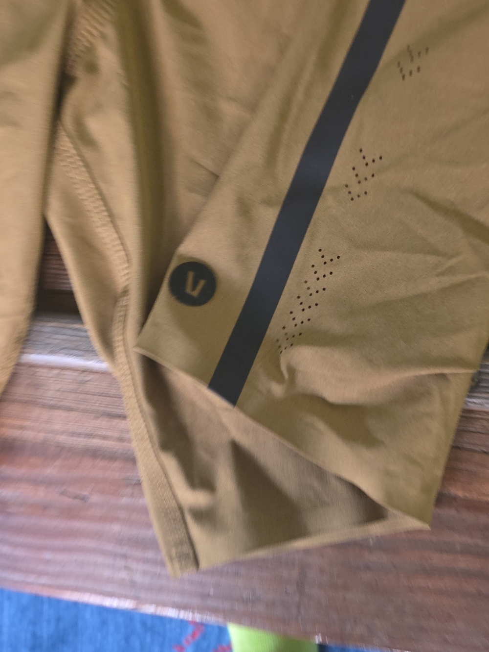 Men's Performance Jacket in Mustard - Unbranded